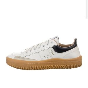 Chloé Leather Low Top Sneakers